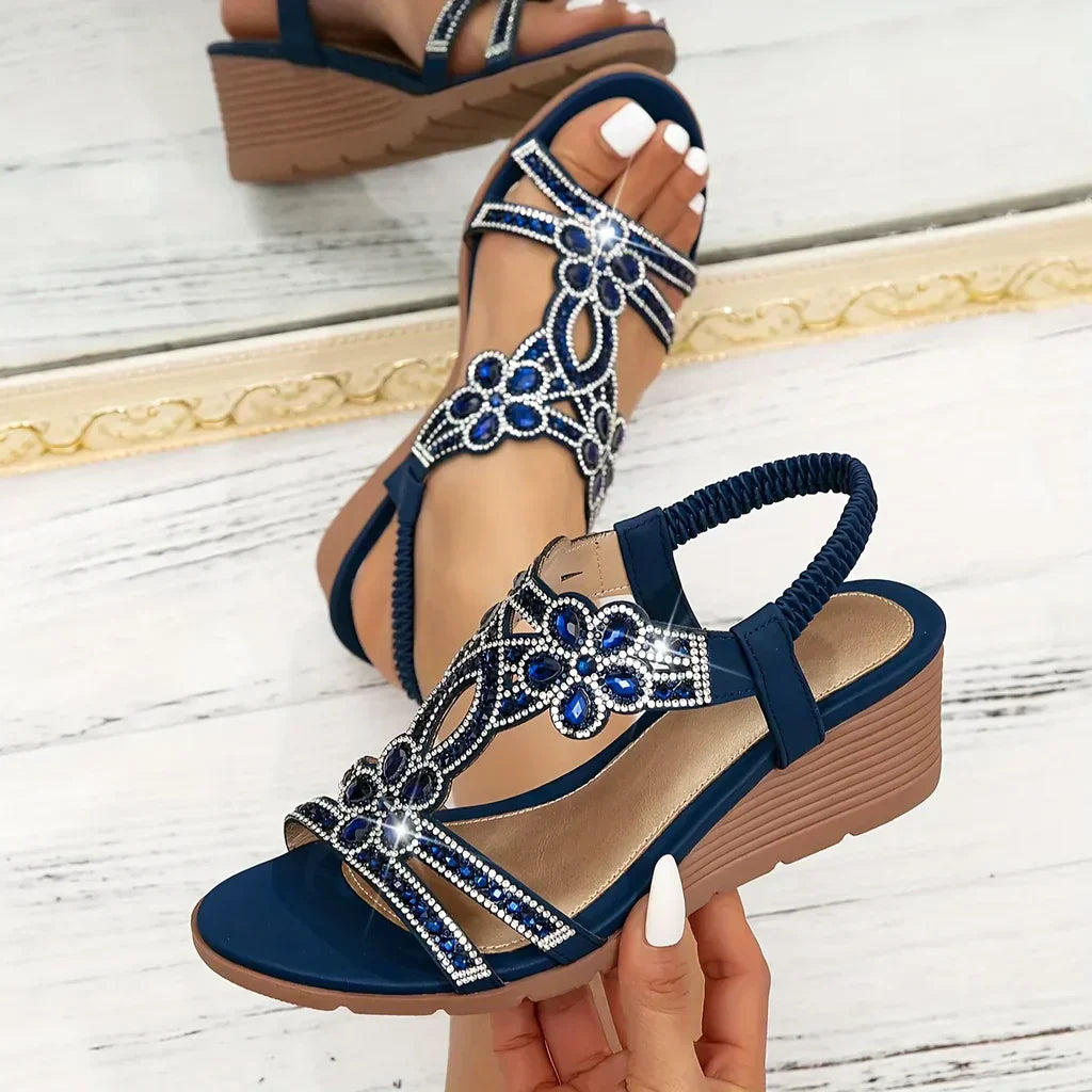 Kimberlyn | Luxe Wedge Sandalen