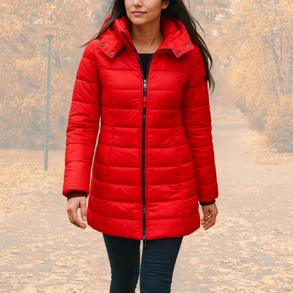 Camille | Stijlvolle parka met warme binnenvoering