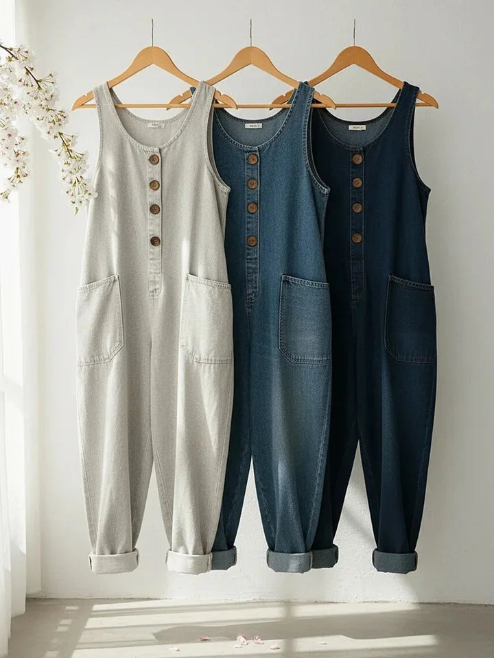 Kayla | Denim Jumpsuit