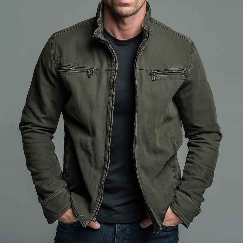 Jared | Vintage jas met rits