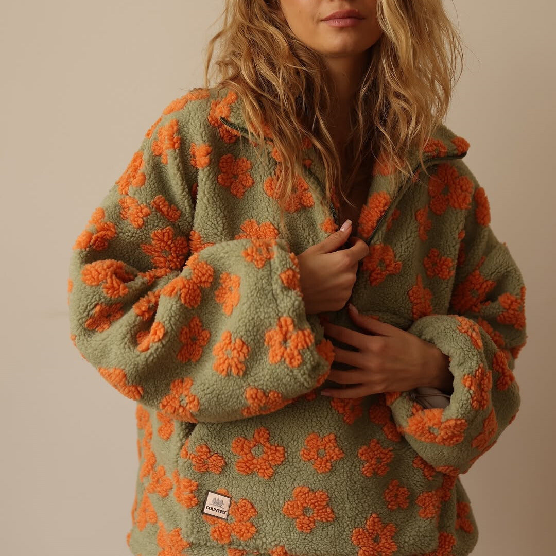 Daisy | Cozy Bloem Trui