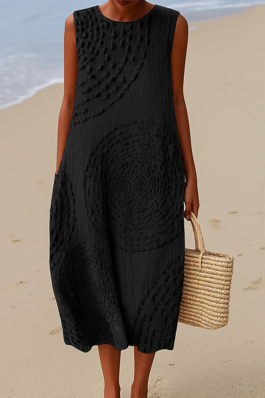 Selma | CASUAL JURK MET MOULOOSPRINT