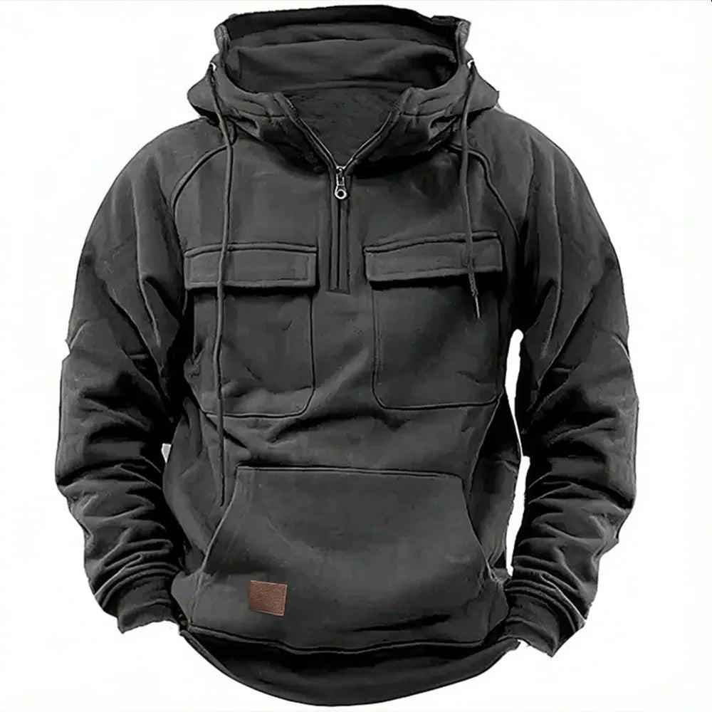 Jelte | Multifunctionele Hoodie Voor Heren