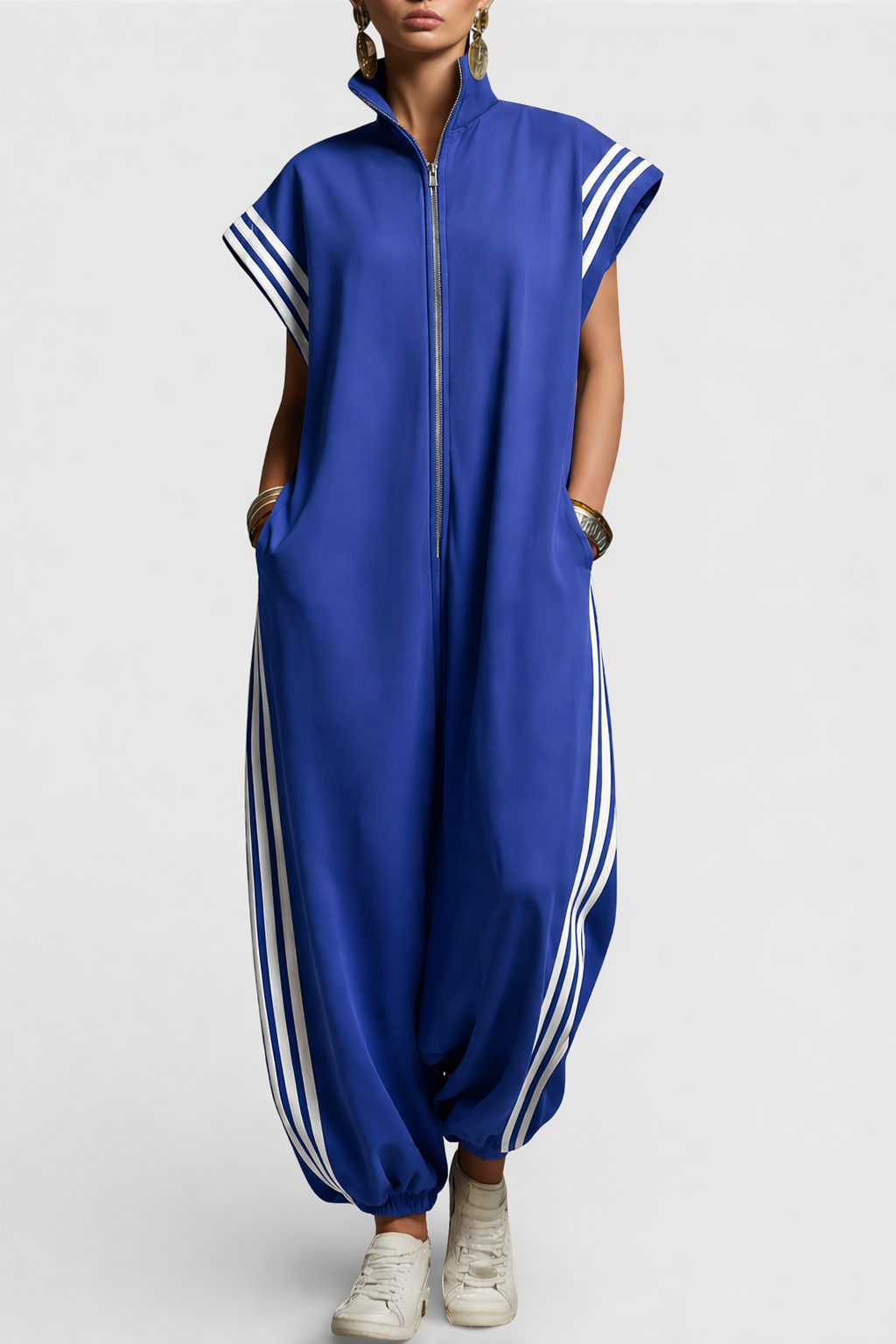 Bridgette | Jumpsuit met ritshals