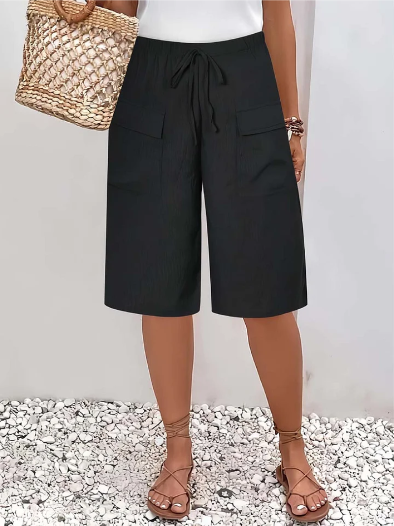 Krisha – Korte broek met elastische tailleband
