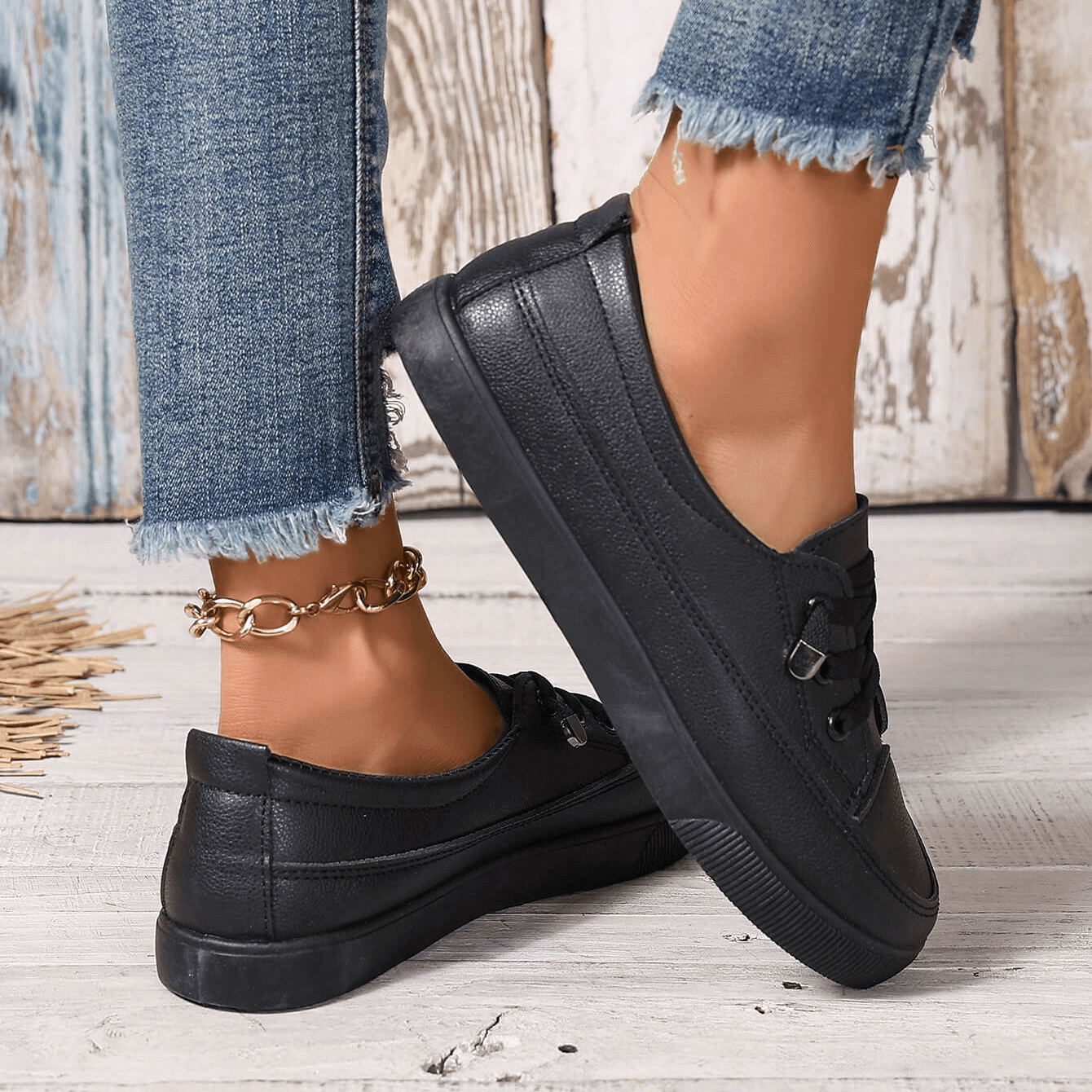 Kendralyn | Veterschoenen met orthopedische inlegzolen