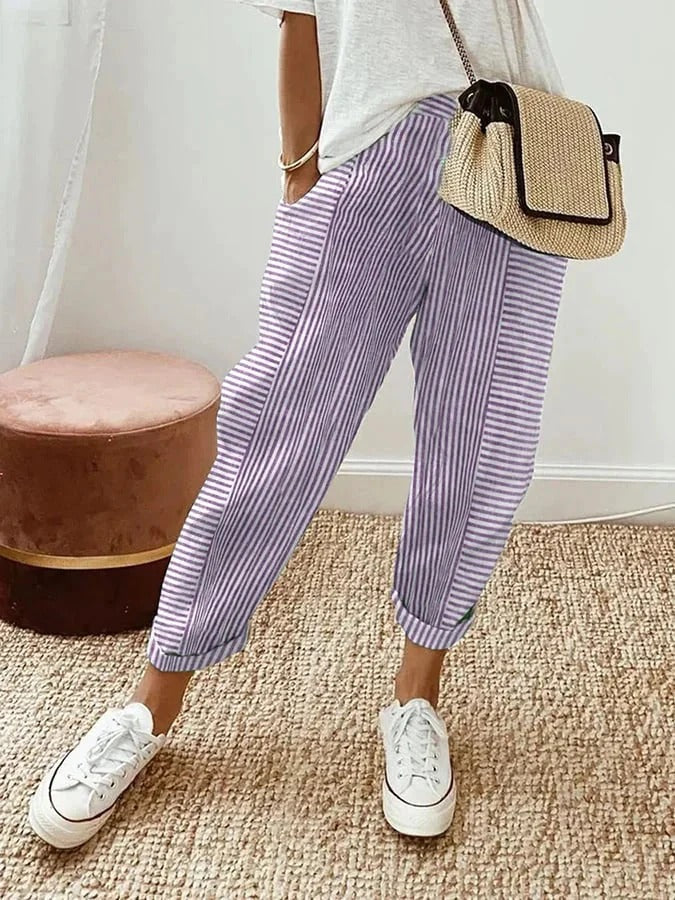 Lola | Casual Zomer Losse Pasvorm Broek