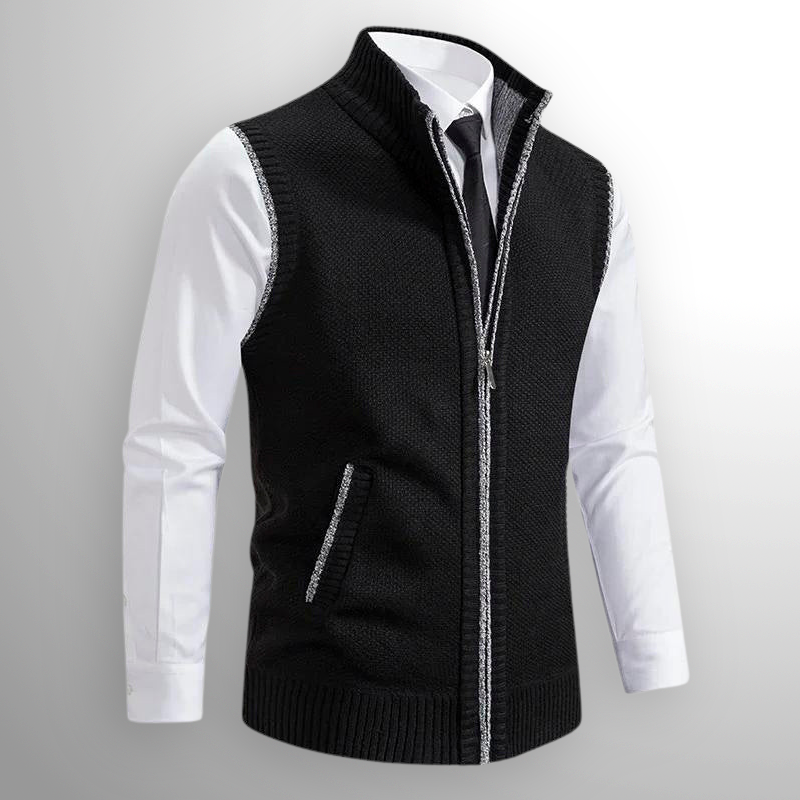 Lennox | Vest met Rits