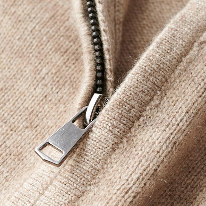 Ruben | Comfortabele Half-Zip Trui Voor Heren