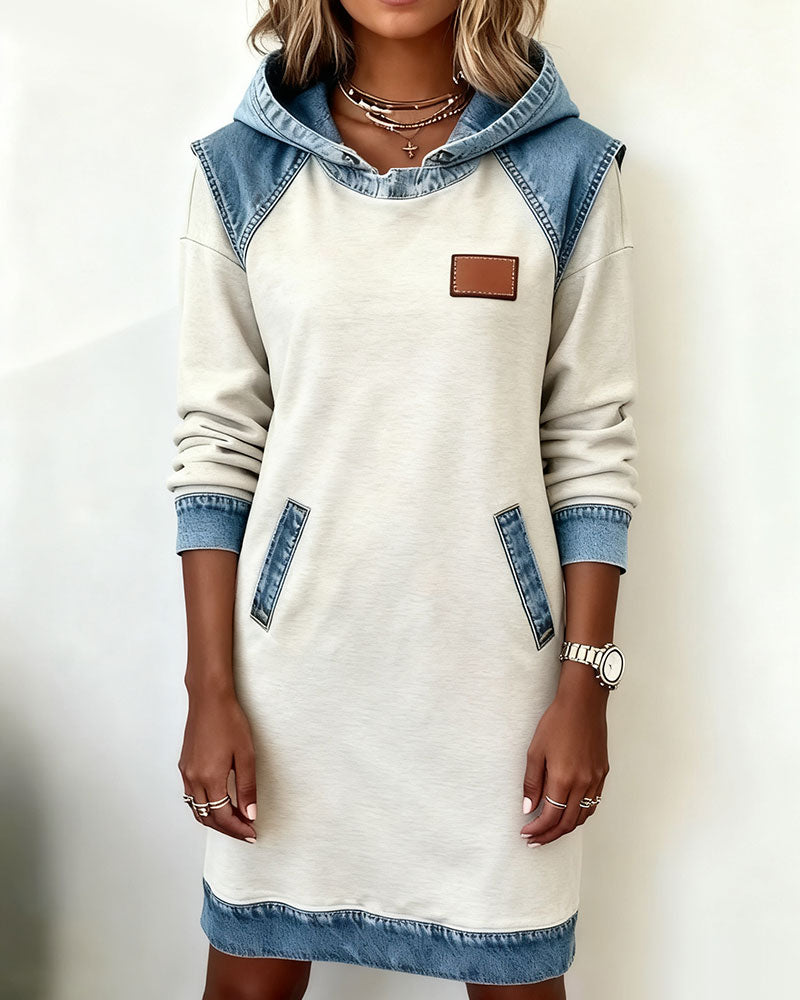 Femke | Casual Hoodie Jurk