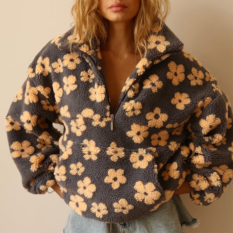 Daisy | Cozy Bloem Trui