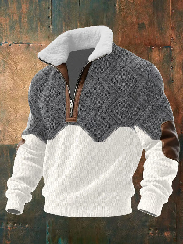 Ferlan | Comfortabele Half-Zip Trui Voor Heren