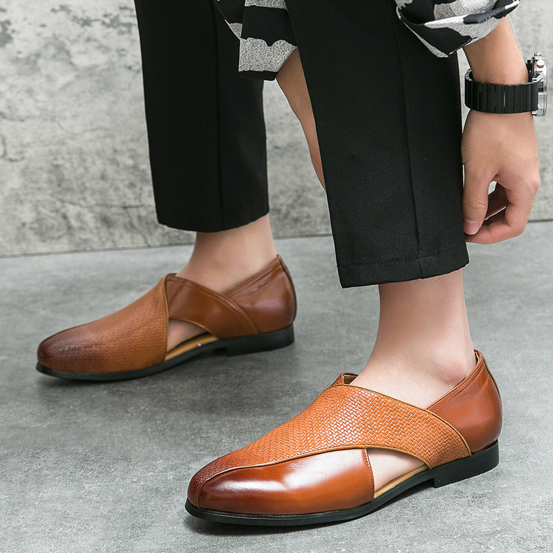 Oscar | Loafers met gekruiste bandjes