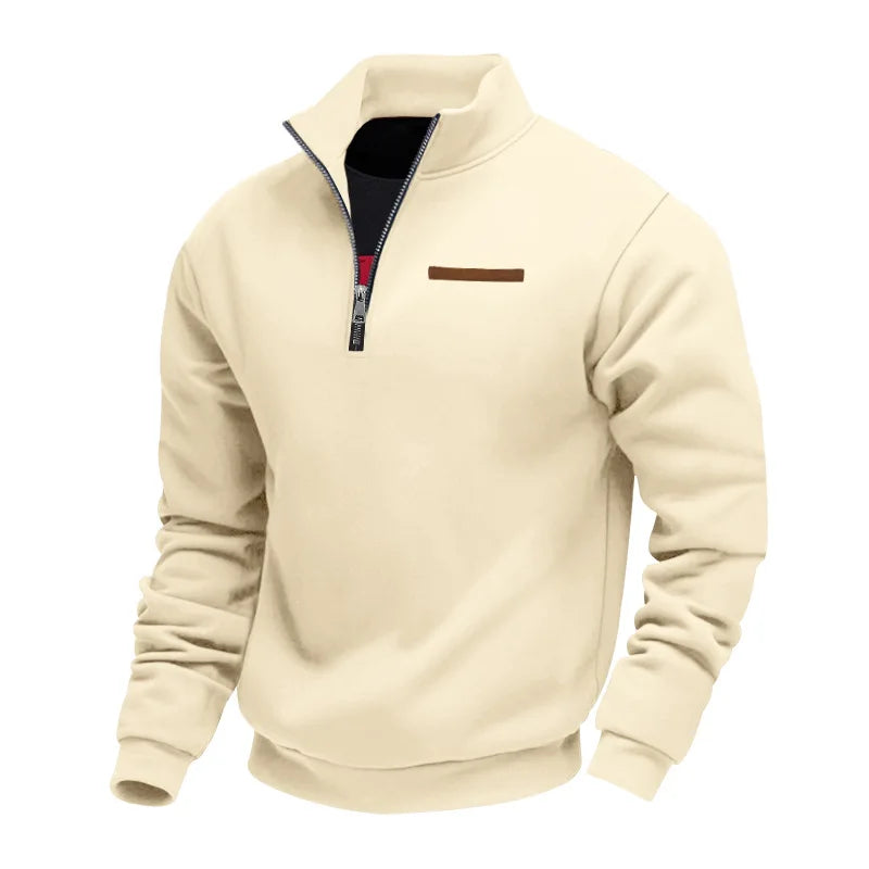 Mark | Casual Heren Fleece Sweatshirt