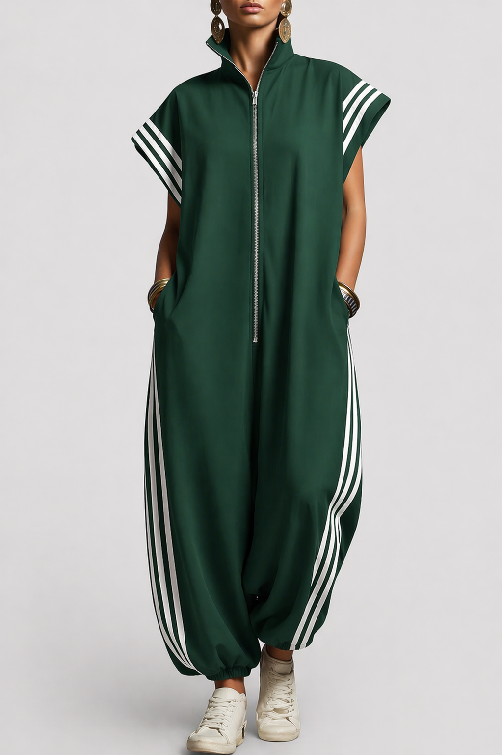 Bridgette | Jumpsuit met ritshals