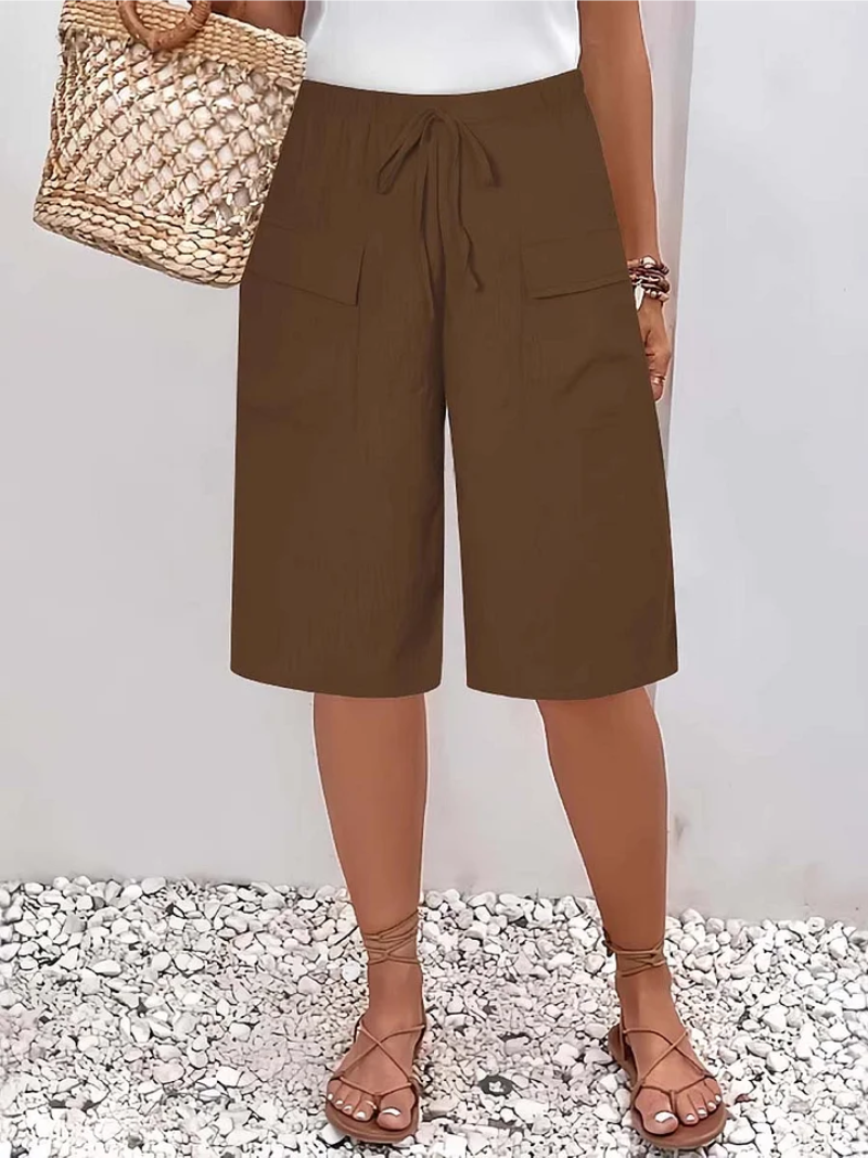 Krisha – Korte broek met elastische tailleband