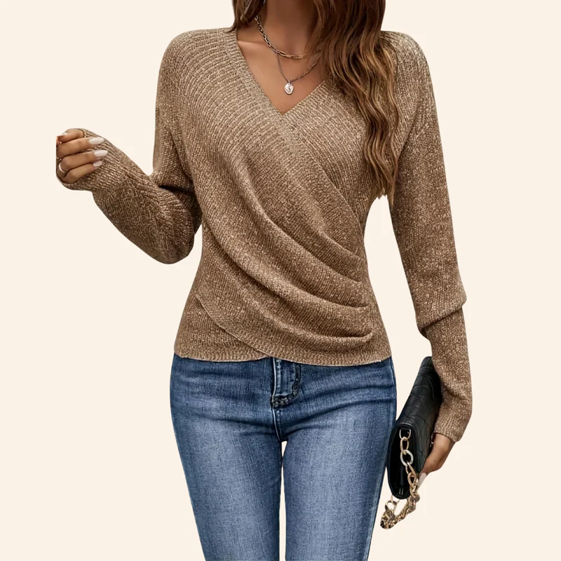Britt | Elegante V-Hals Trui