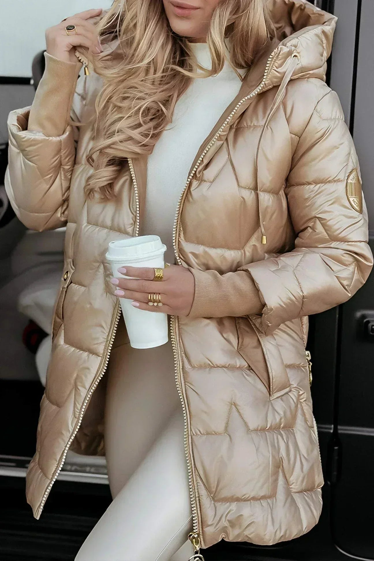 Linara | Dames Lange Cozy Jas