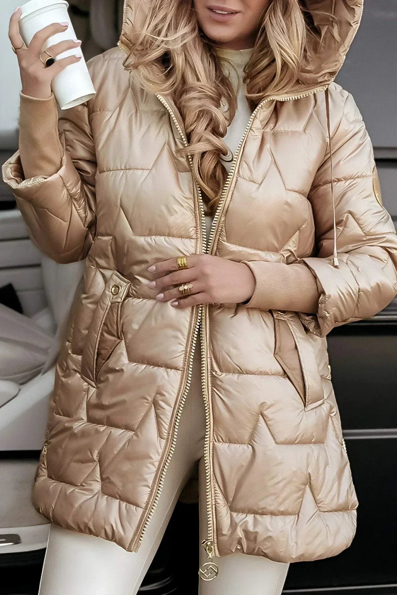 Linara | Dames Lange Cozy Jas