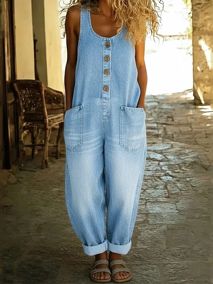 Sandara | Denim Jumpsuit