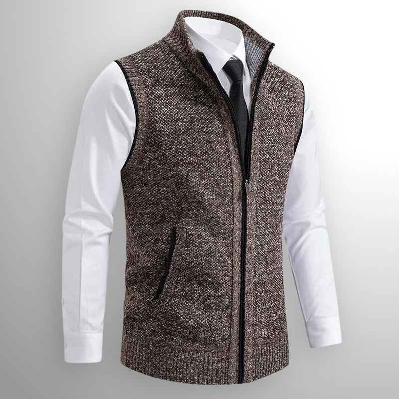 Lennox | Vest met Rits