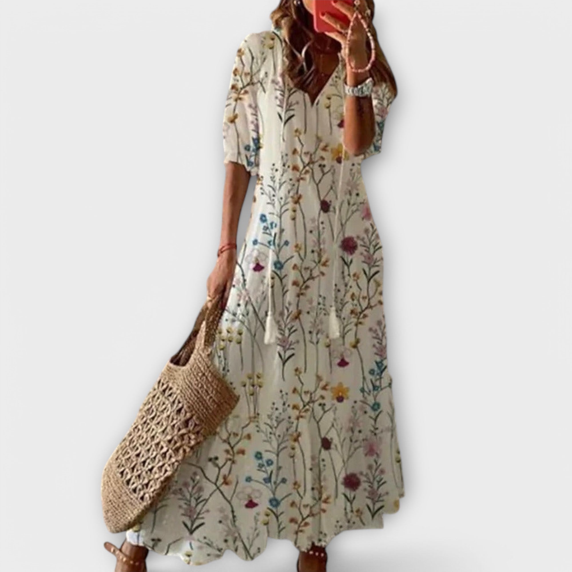 Helga | Elegante maxi-jurk